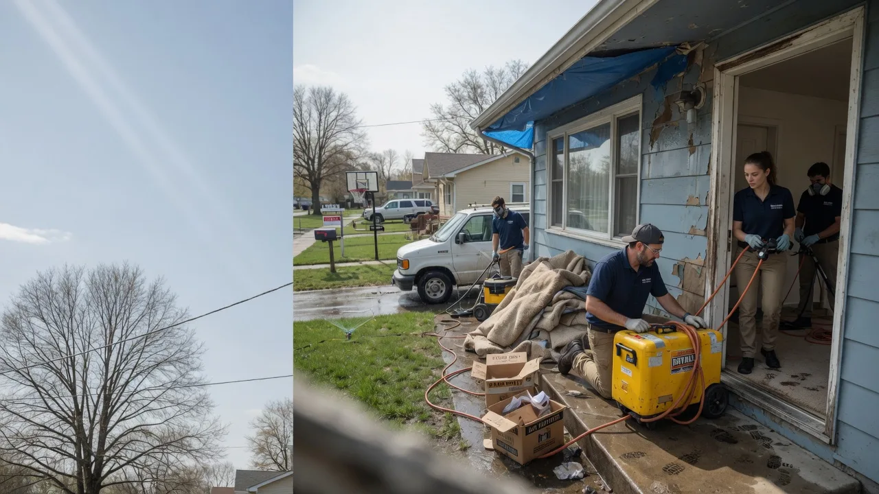 Basement Flood Cleanup in Bokchito, OK near me